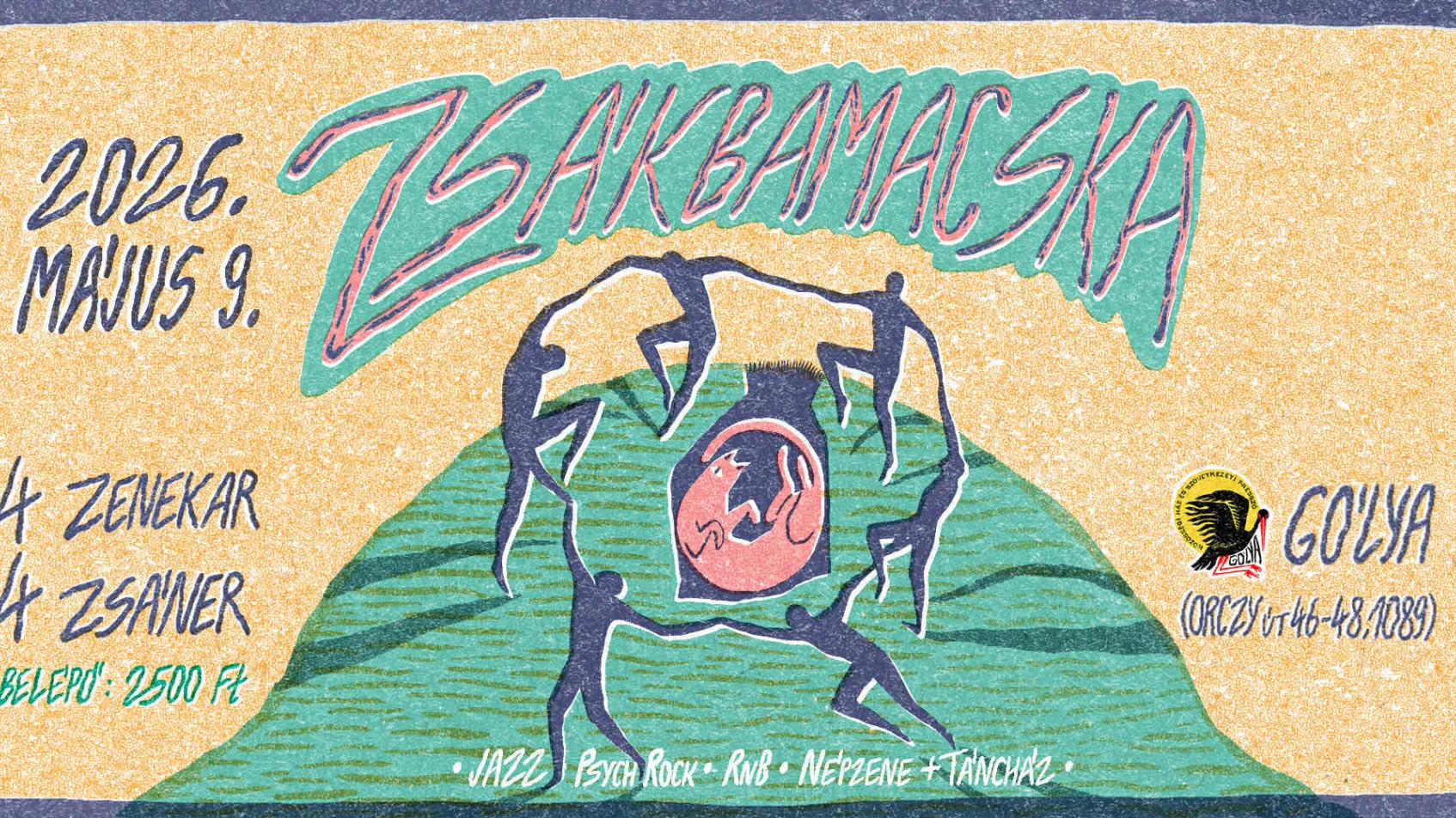 Zsákbamacska borítókép