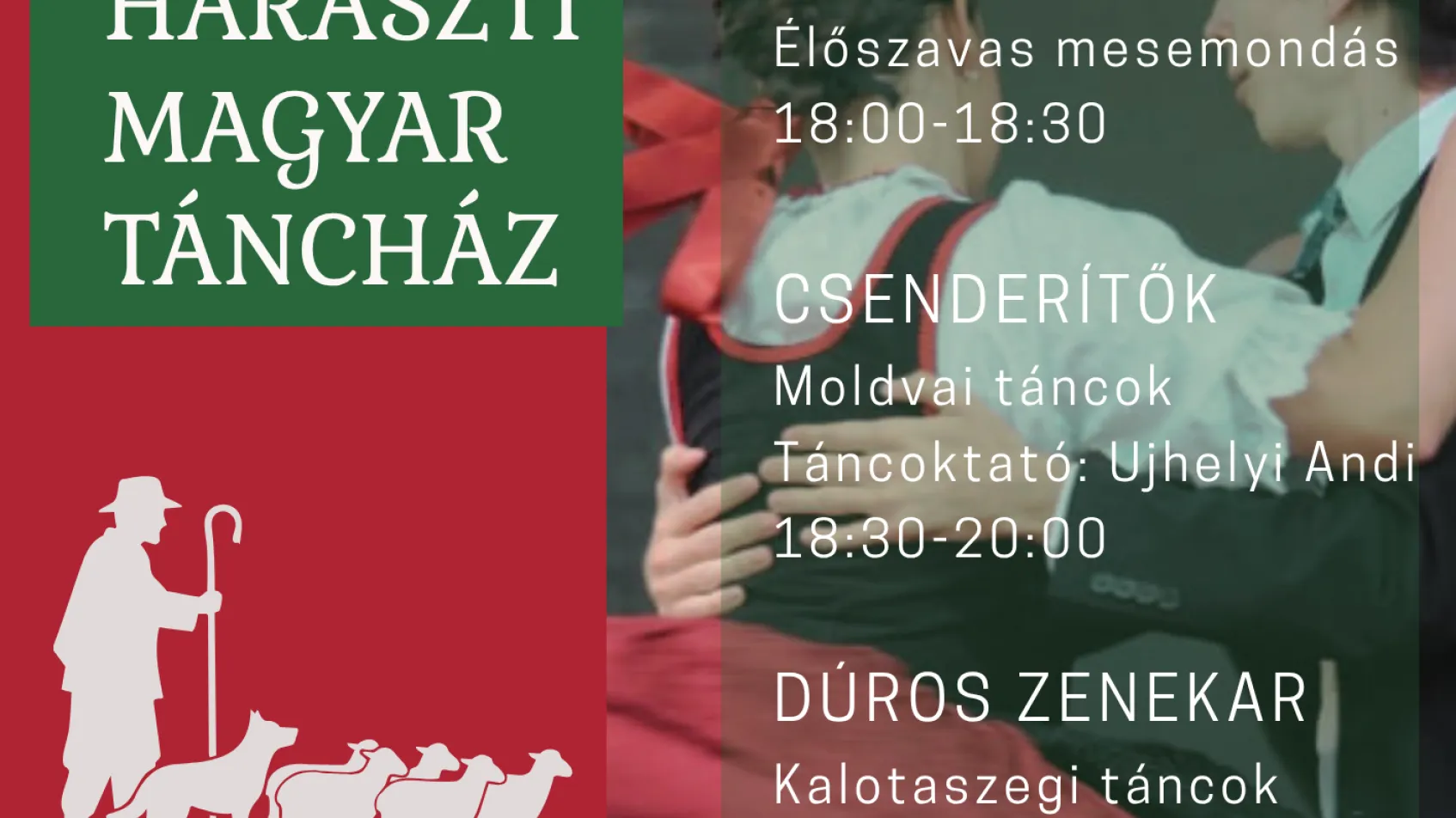 Az áprilisi ünnepi és izgalmas közéleti eseményeket zárjuk együtt egy remek közösségi eseménnyel! Mulassunk egy jót..., a néphagyomány szerint a valódi tavasz kezdő napján! 😊 Gyertek, tánc lesz, hagyományos mese is lesz..., a könyöklő is kinyit...,  jó lesz!🌷  A belépés ingyenes, de önkéntes adományokat örömmel fogadunk! 😊